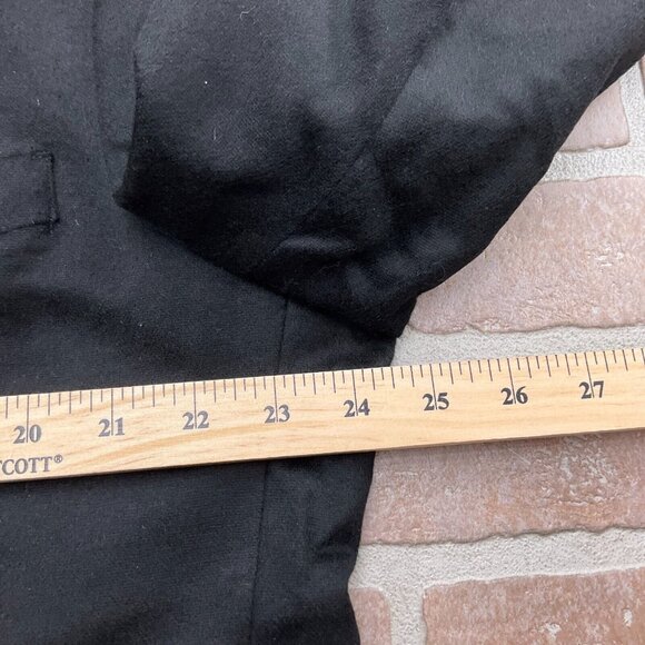 Jos A Bank Blazer Men 46R Black 100% Cashmere Classic Career Suit Jacket Haiti - Picture 4 of 12